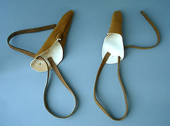 小物 押手 下かけ 押手 指 マチ付き やまぐち弓具 矢の製作 再生工房